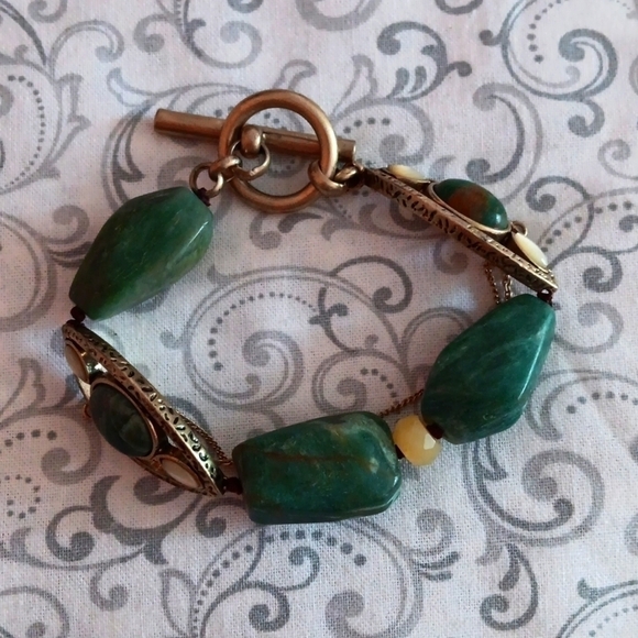 Kenneth Cole Reaction Turquoise Bracelet - Picture 10 of 11